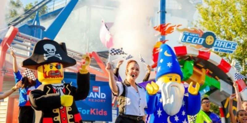 A race show at LEGOLAND Florida