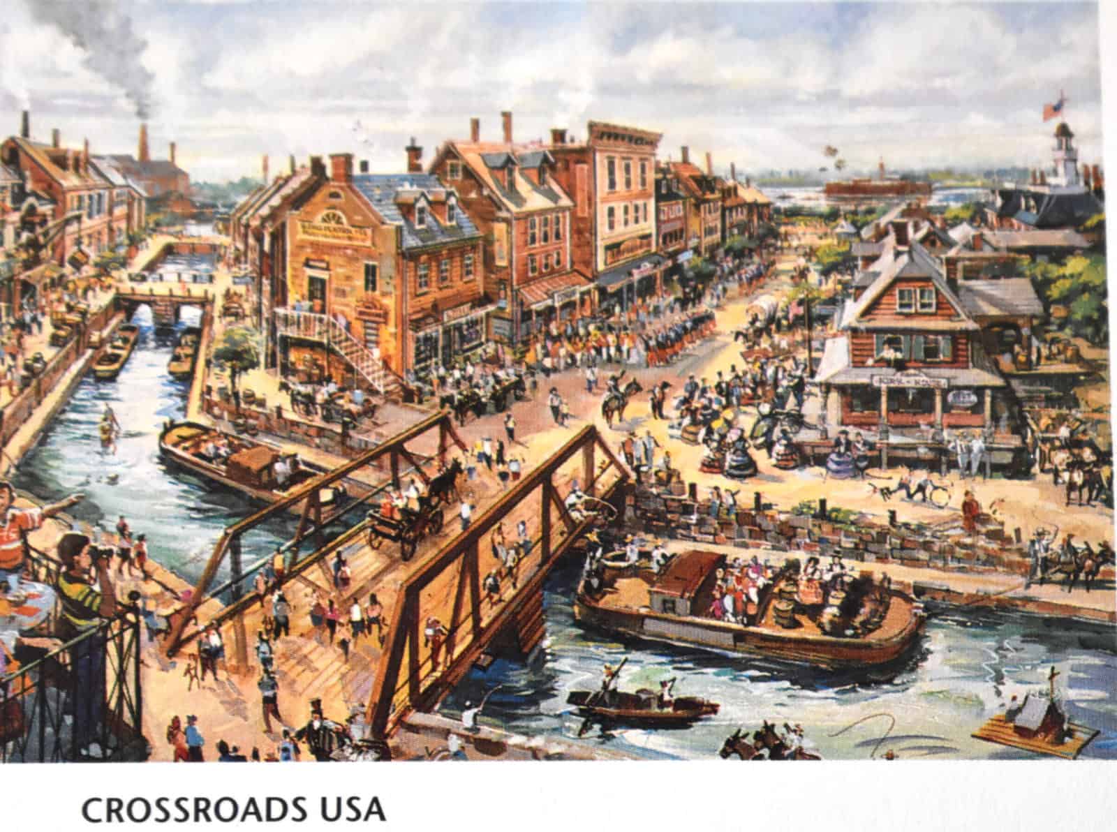 Disney's America theme park concept art