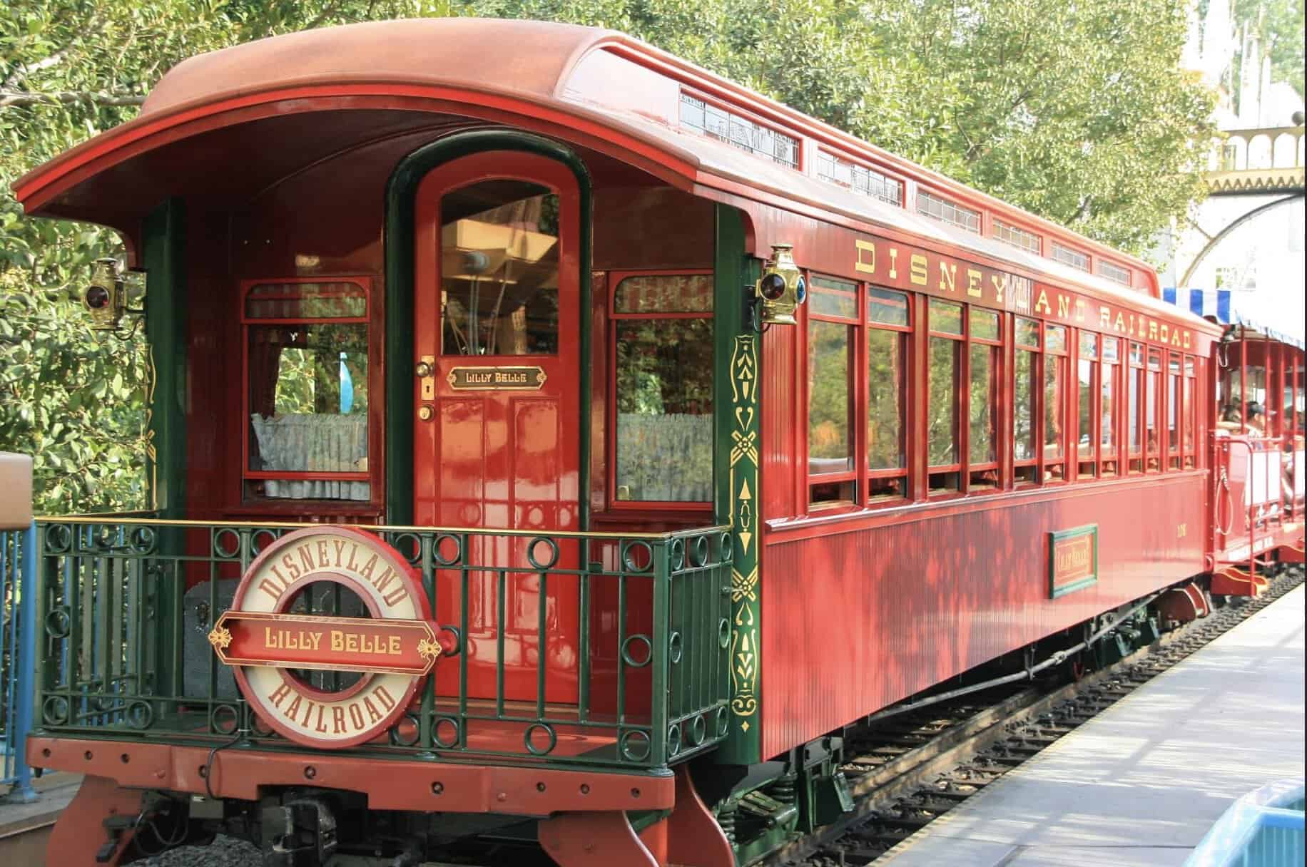 Lilly Belle Railcar Disneyland Railroad