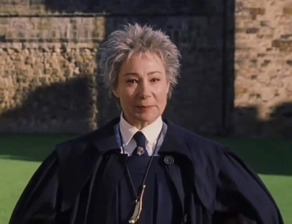 Madam Hooch Harry Potter and the Sorcerer's Stone