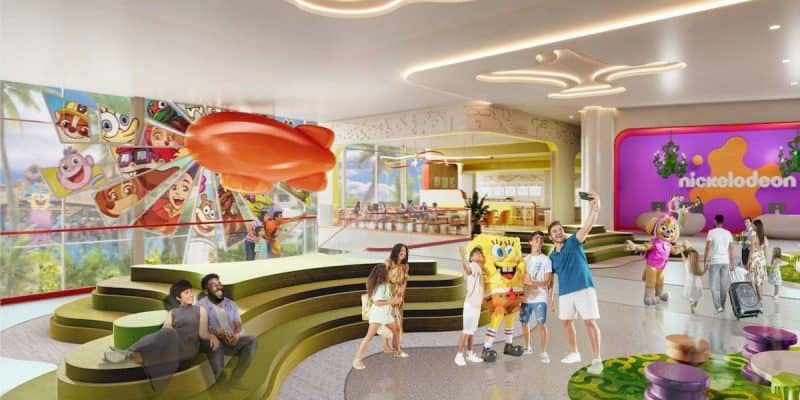 SpongeBob SquarePants at the Nickelodeon hotel Orlando