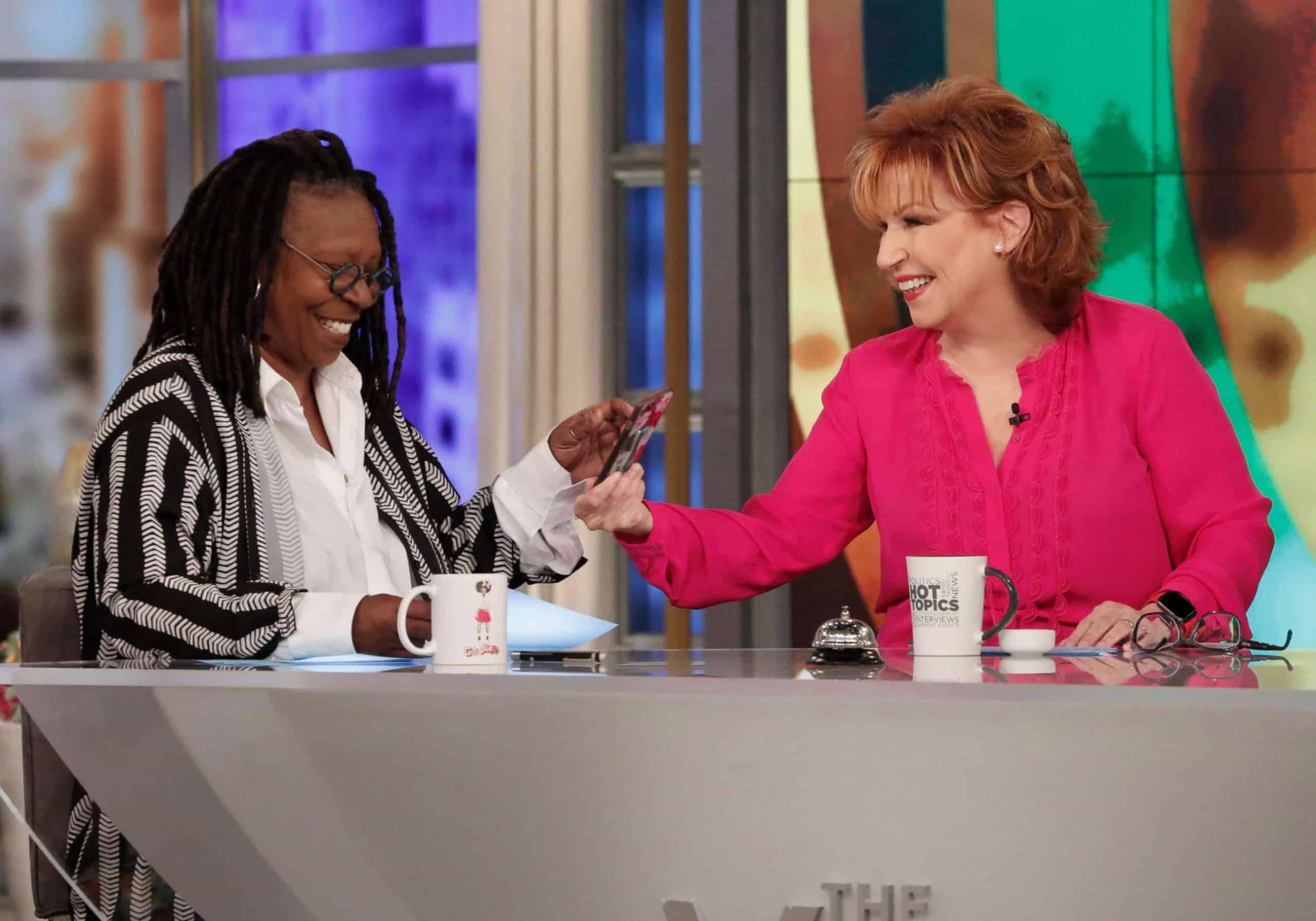 Joy Behar and Whoopi Goldberg on The View