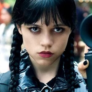 Jenna Ortega as Wednesday Addams in Wednesday on Netflix