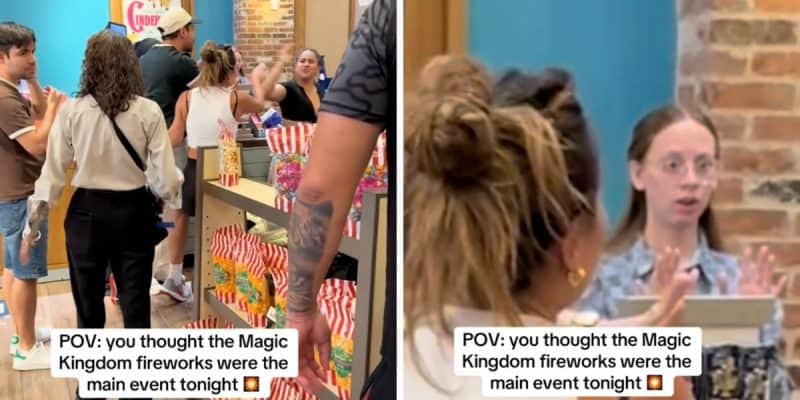 Fight at World of Disney in Disney Springs