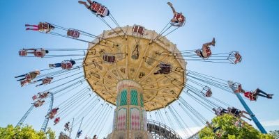 Swing ride at California's Great America