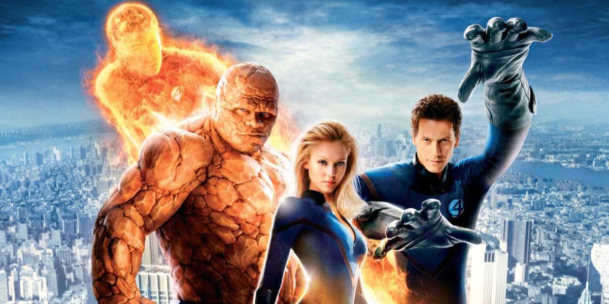 The 2005 cast of 'Fantastic Four'