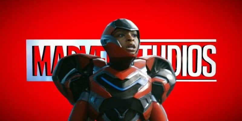 Ironheart in front of Marvel Studios logo