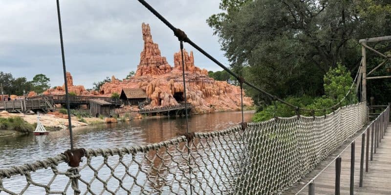 Tom Sawyer Island bridge at Disney World