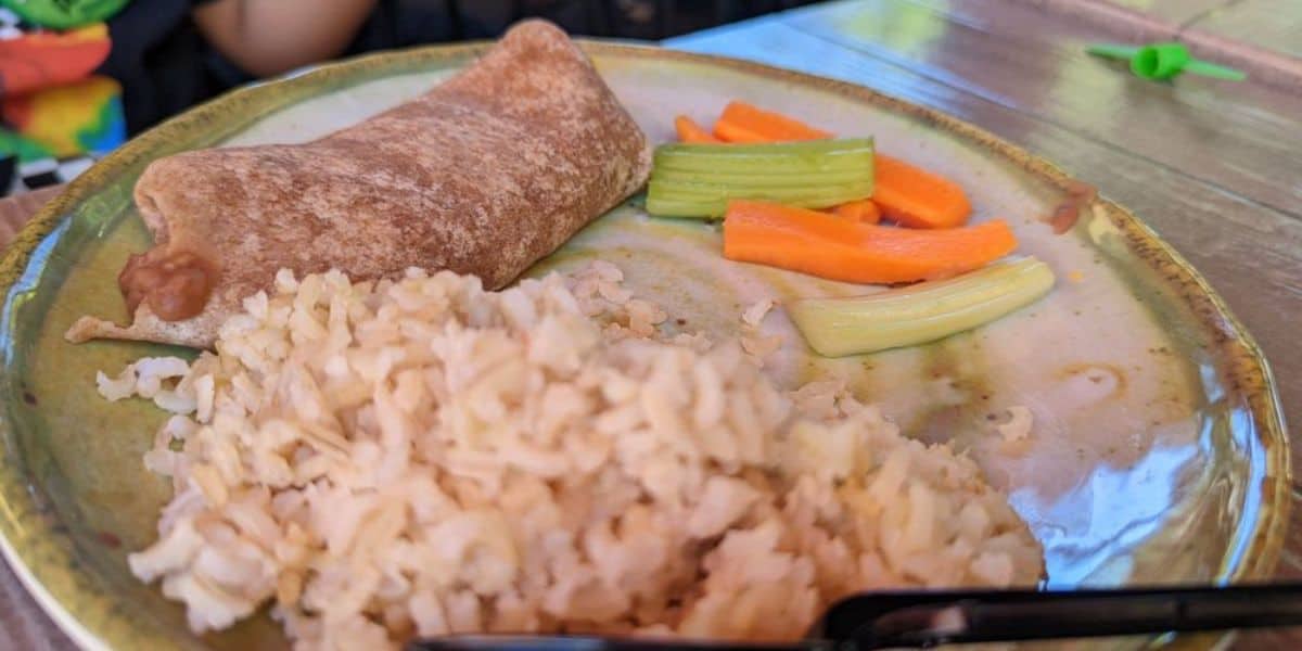 Bean and Cheese Burrito from Rancho del Zocalo