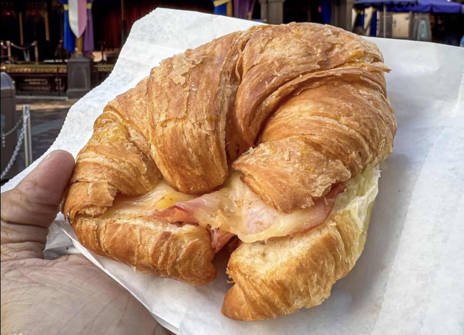 Ham and Cheese croissant from Maurice's Treats in Disneyland