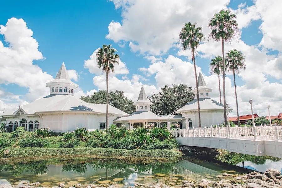 the Wedding Pavilion at Disney's Grand Floridian Resort 