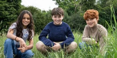 Arabella Stanton, Dominic McLaughlin, and Alastair Stout star in the new Harry Potter series