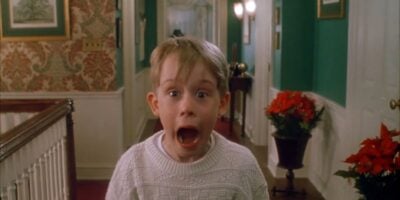Macaulay Culkin as Kevin McCallister in Home Alone
