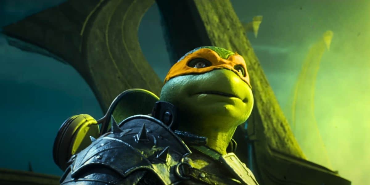 Michelangelo the Ninja Turtle in the game "Raid: Shadow Legends"