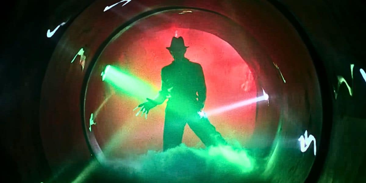 Freddy Krueger in the dark in 'A Nightmare on Elm Street'