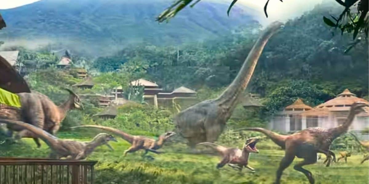 "Jurassic Park: Survival" dinosaurs concept art