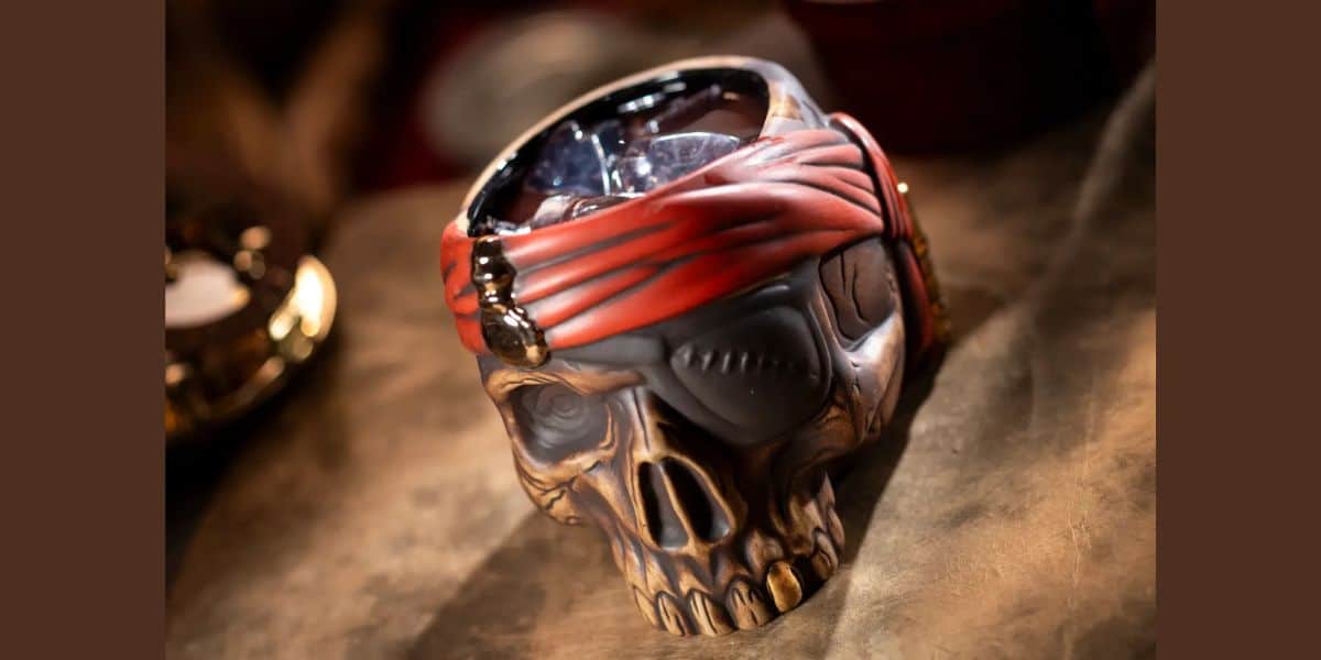 A mug of alcohol found at The Beak and Barrel at Disney World's Magic Kingdom.