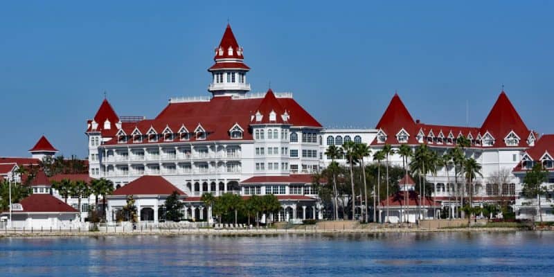 The exterior of Disney's Grand Floridian Resort & Spa