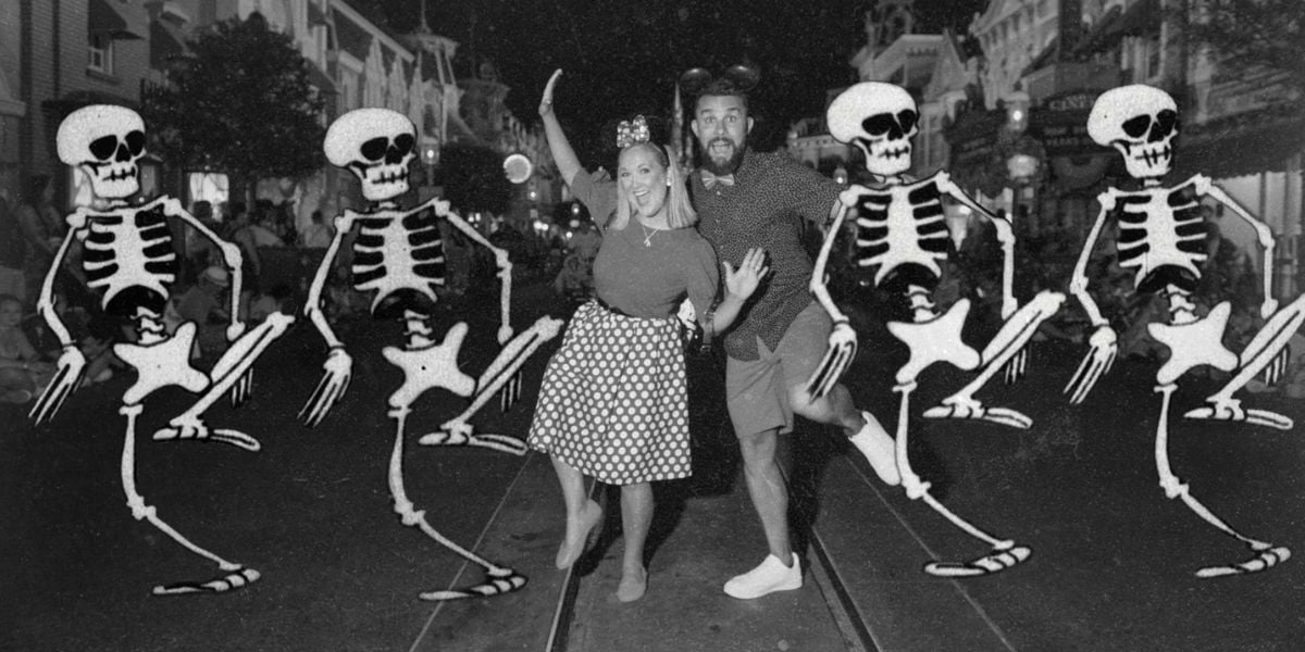 Mickey's Not-So-Scary Halloween Party Magic Shot on Main Street, U.S.A.