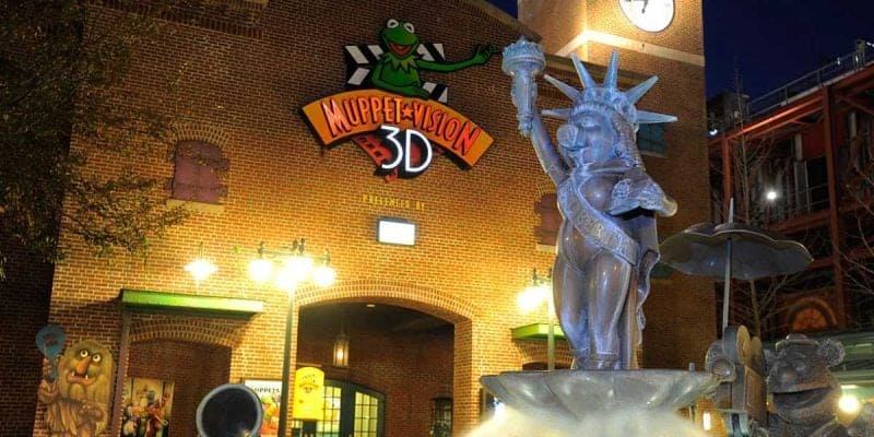 The exterior of Muppet*Vision 3D at the Walt Disney World Resort