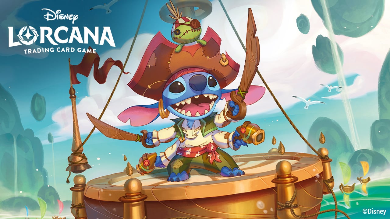 Stitch as a Pirate Disney Lorcana