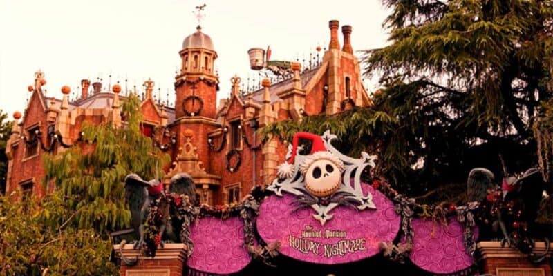 Exterior of Haunted Mansion Holiday Nightmare at Tokyo Disneyland