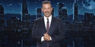 Jimmy Kimmel presenting