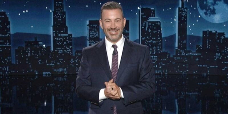 Jimmy Kimmel presenting