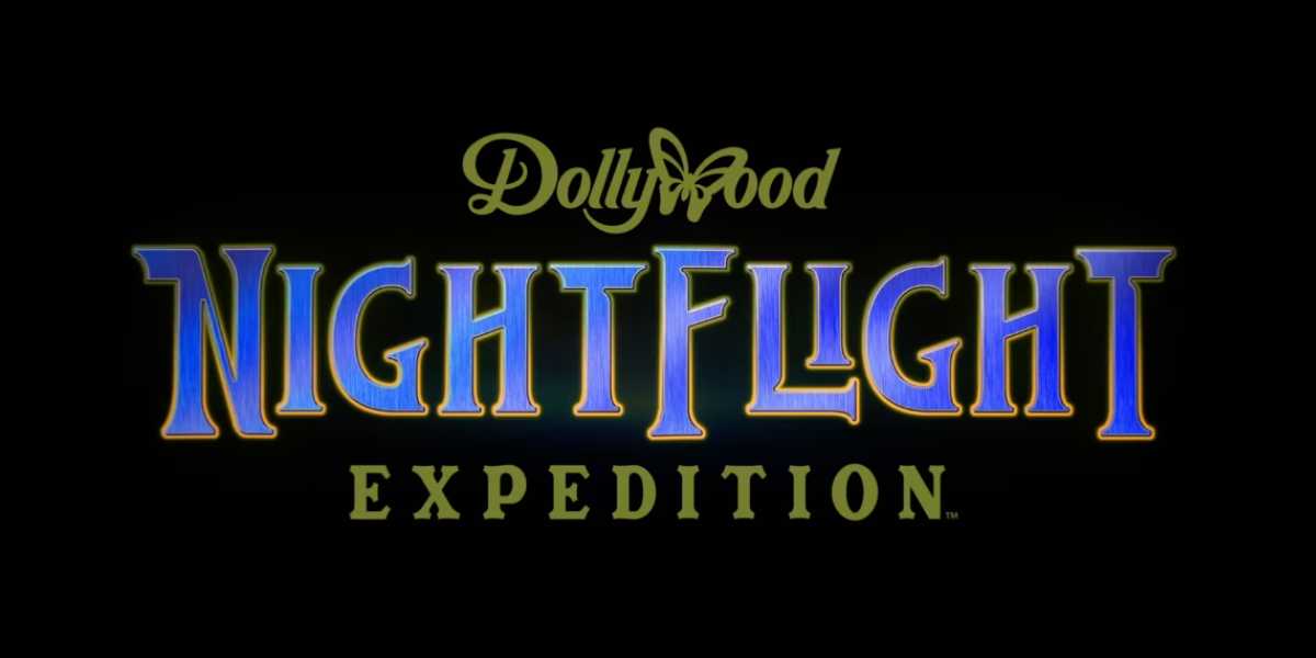 Logo for "Dollywood Night Flight Expedition"