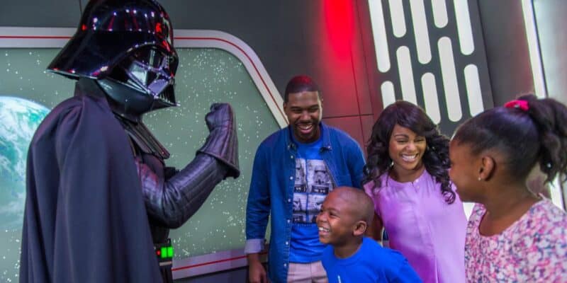 Darth Vader in Star Wars Launch Bay