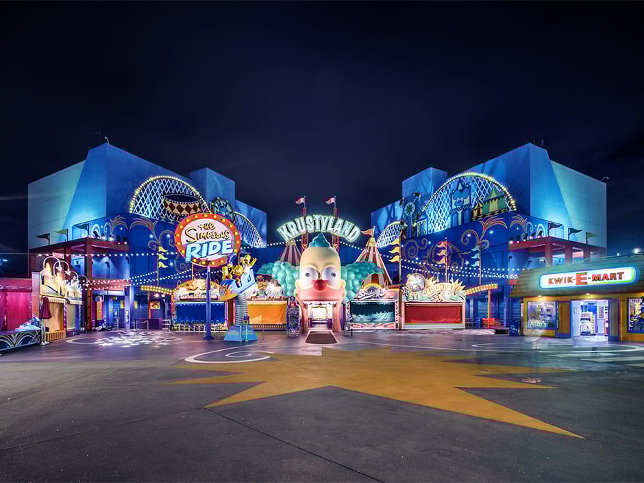 Krustyland at Universal Studios Hollywood