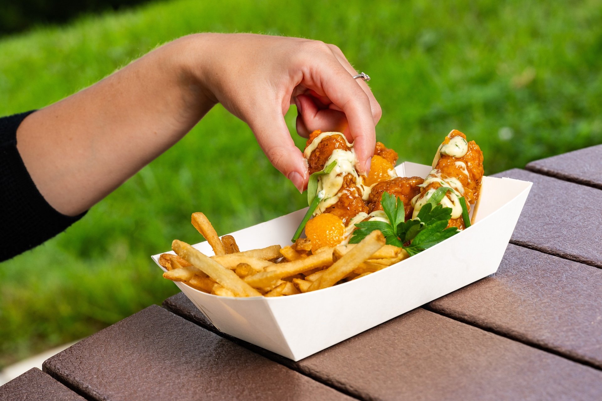 Disney World's new sauced chicken strips