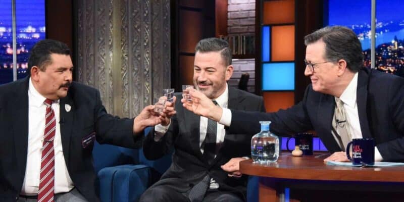 Guillermo, Jimmy Kimmel, and Stephen Colbert