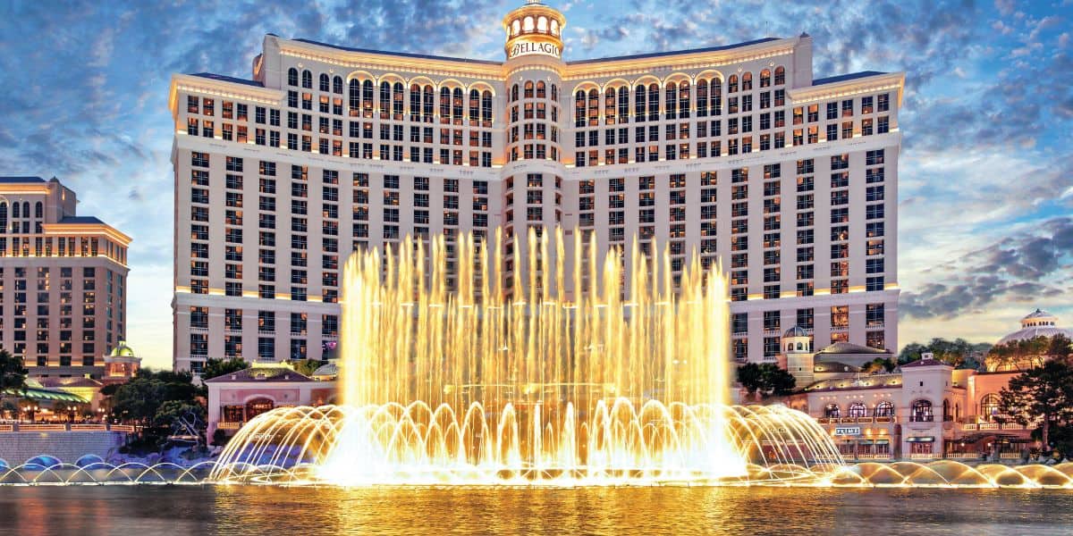 The Bellagio hotel in Las Vegas.