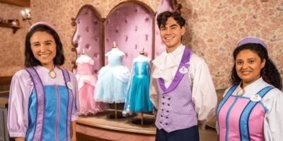 Bibbidi Bobbidi Boutique cast members.