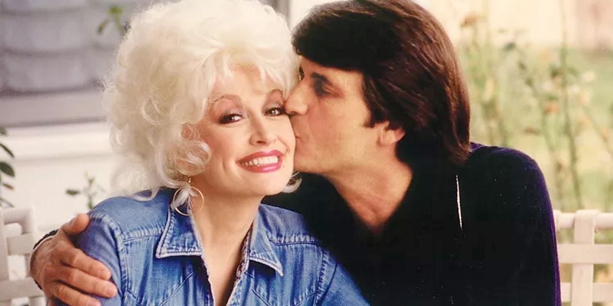Dolly Parton with her husband, Carl Thomas Dean.
