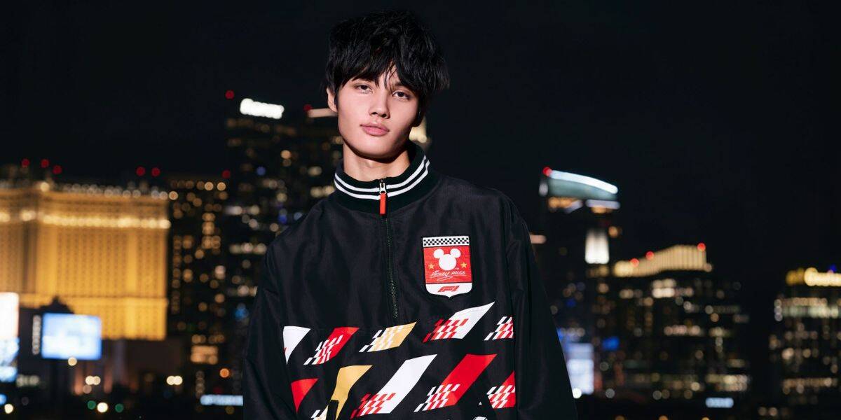 A teaser of the Disney x Formula 1 merchandise.