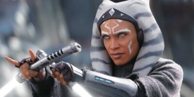 Ahsoka Tano wielding a lightsaber in the 'Ahsoka' 'Star Wars' series