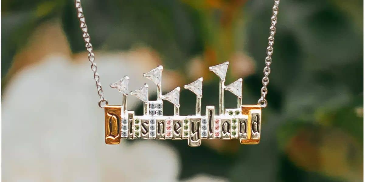 The Disneyland Marquee Rebecca Hook necklace. 