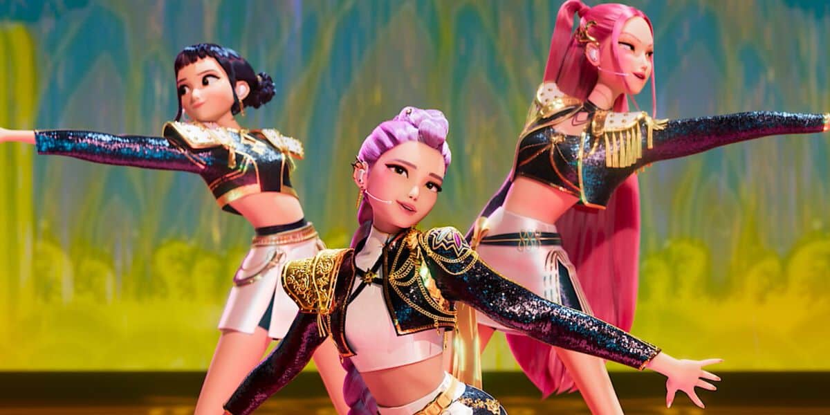 A performance in 'KPop Demon Hunters.'