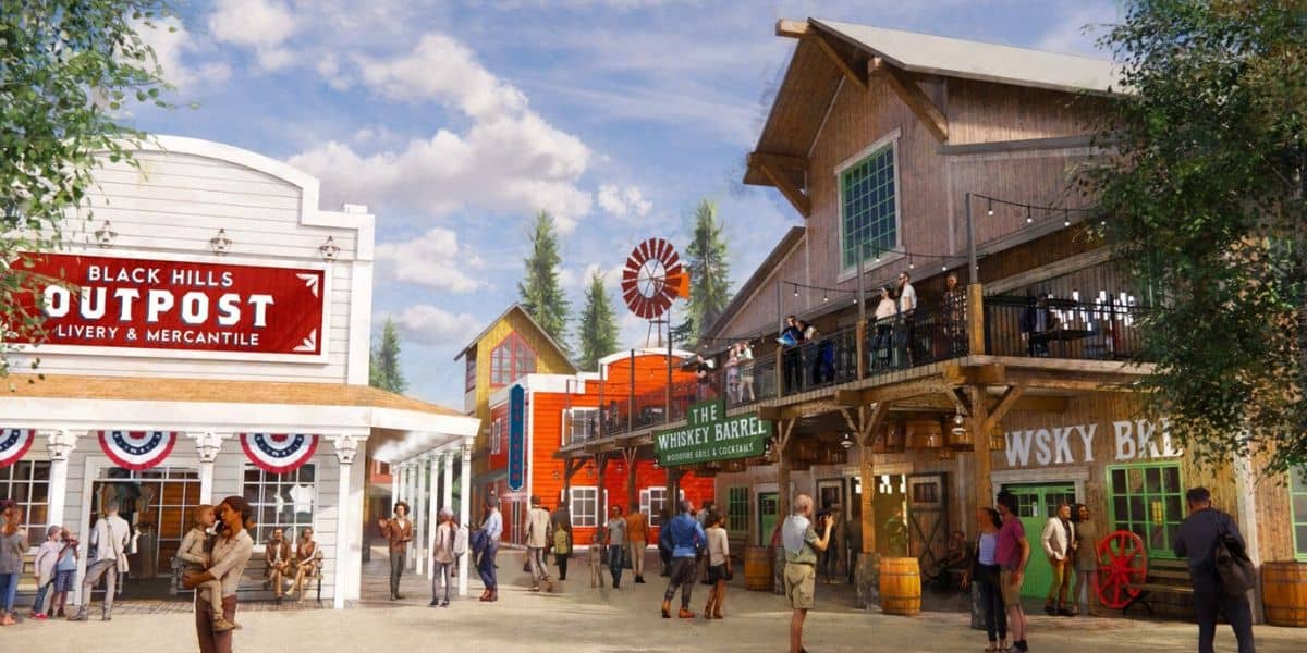 original concept art for libertyland USA