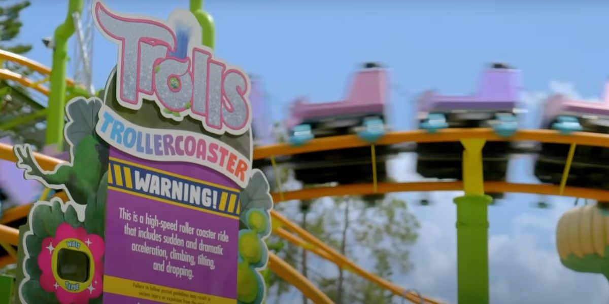 Trollercoaster in Universal Orlando Resort's Dreamworks Land