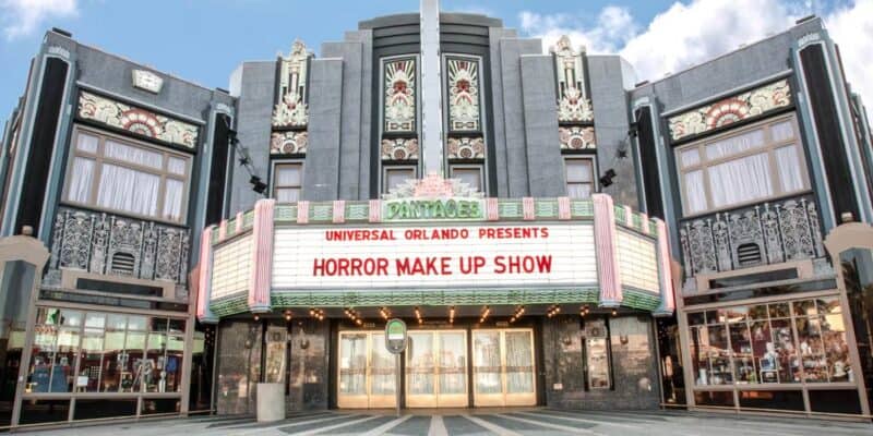 Universal Orlando's Horror Make-Up Show exterior