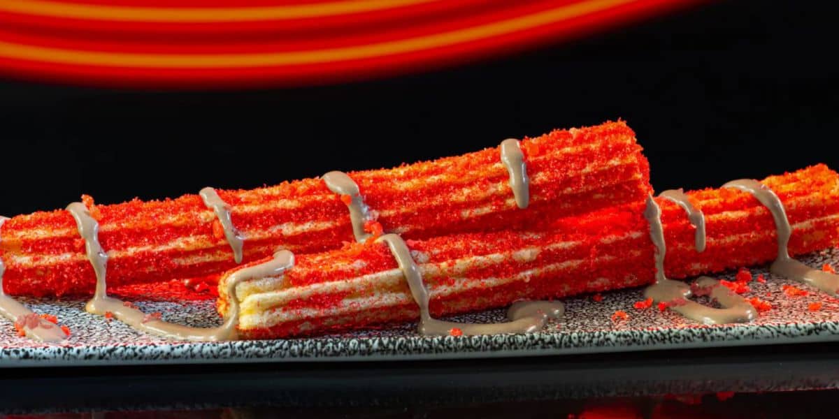 cherry coke churro from disney world