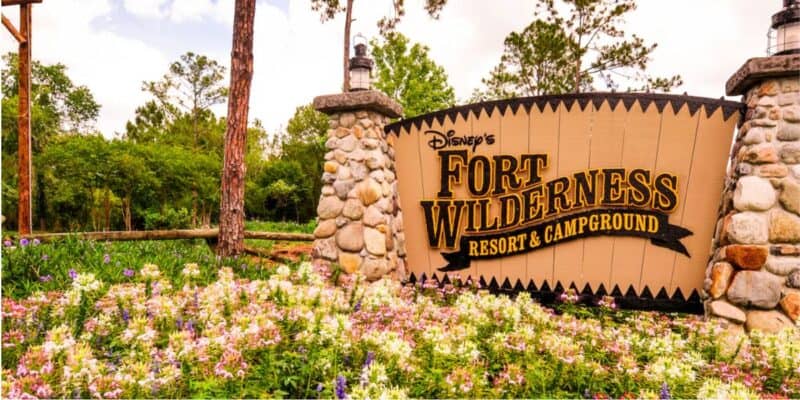 Disney's Fort Wilderness Resort & Campground sign
