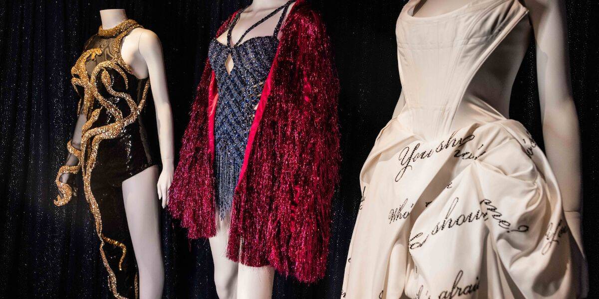 Taylor Swift's iconic costumes at Disney World's Eras Tour exhibit
