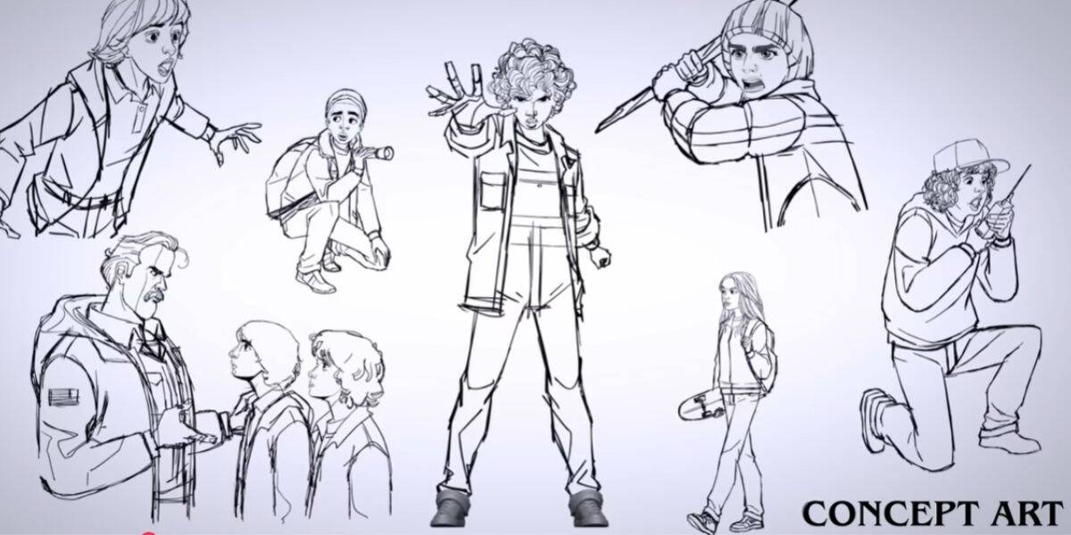 Arte conceptual de 'Stranger Things: Tales From '85'