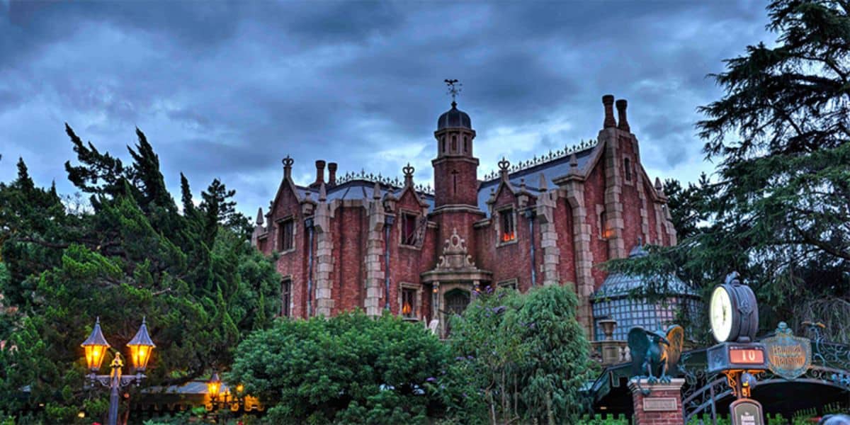 Haunted Mansion exterior at Tokyo Disneyland