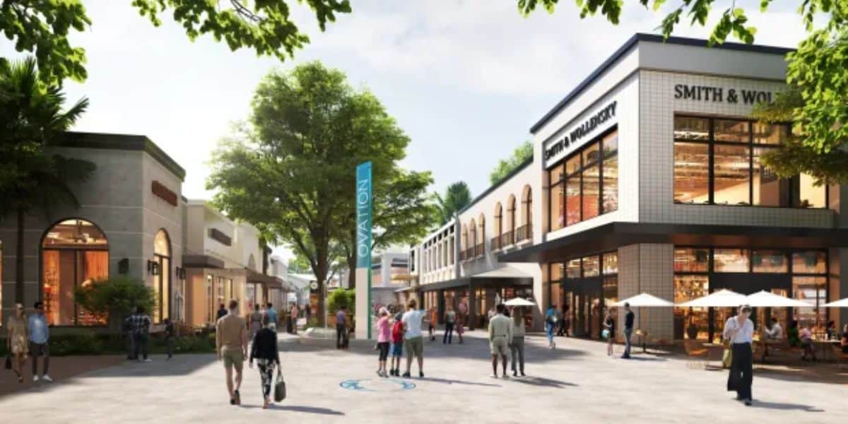 Concept art for Ovation Orlando Entertainment District.