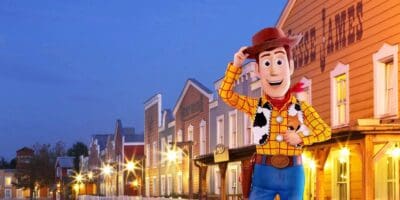 Woody at Disney Hotel Cheyenne